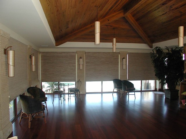 Woven Wood contemporary-roller-shades