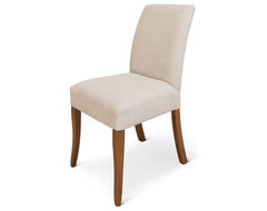Need to find low back upholstered dining chairs with arms
