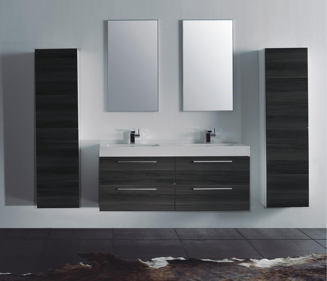 Alnoite Bathroom Vanity - Modern - Bathroom Vanities And ...