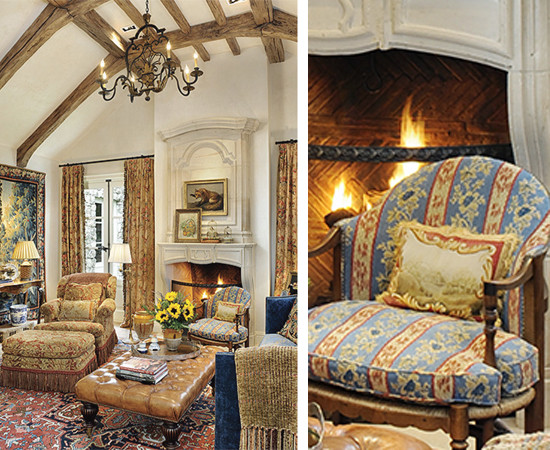 Cottage Family Room traditional family room