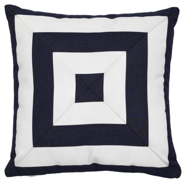Yachting Mitered Outdoor Pillow outdoor-cushions-and-pillows