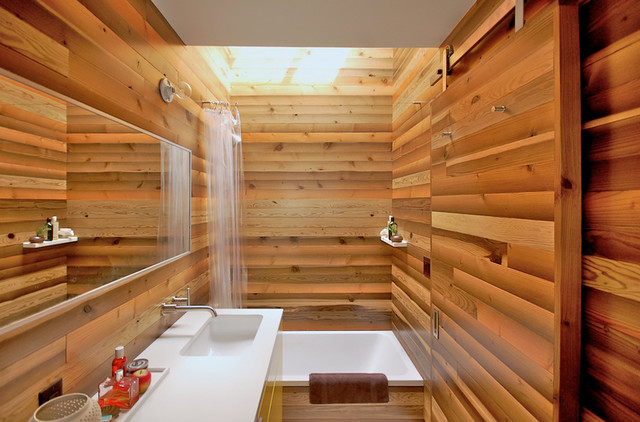 Japanese Bath House Inspired Bathroom - asian - bathroom ...