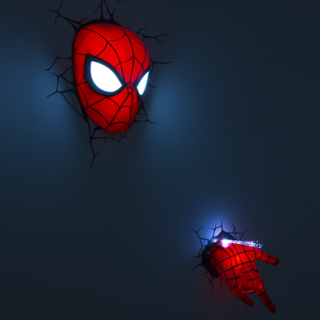 3DlightFX 3D Spiderman Mask and Hand Deco lights - Baby And Kids - other metro - by 3DlightFX