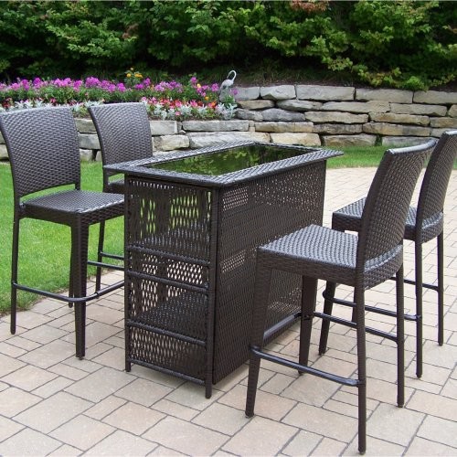 Outdoor Furniture Bar Set 75