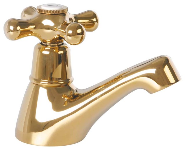 Faucets Brass Single Tap Faucet Pair Hot And Cold Transitional Bathroom Faucets And 