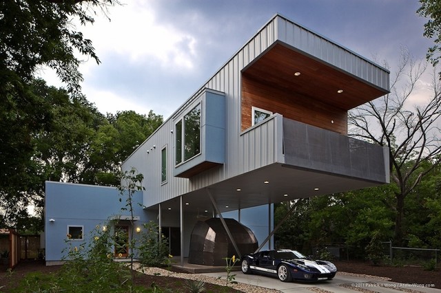 Texas Cantilever - austin - by Universal Joint Design Associates