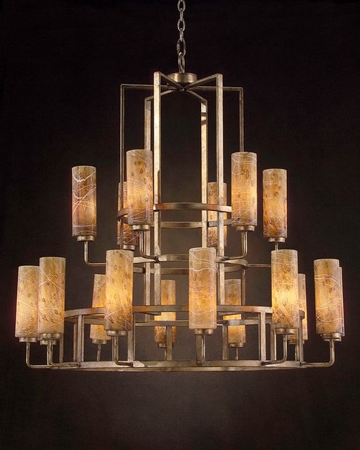 John Richard 18 Light Chandelier AJC8669 Contemporary Chandeliers