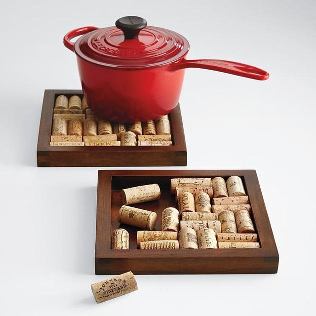 Wine Cork Trivet Kit Eclectic Trivets by RedEnvelope