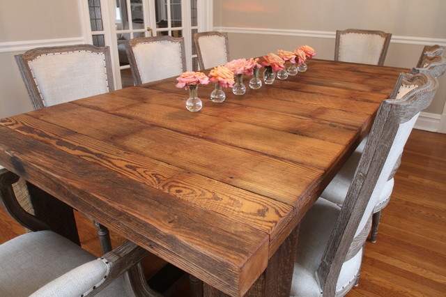 Barnwood Table traditional-dining-room