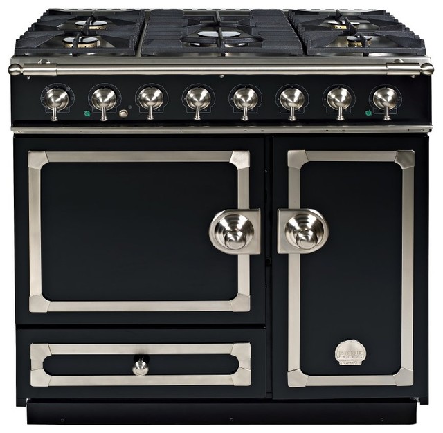 La Cornue CornuFe 90cm dual fuel gas hob range cooker Traditional