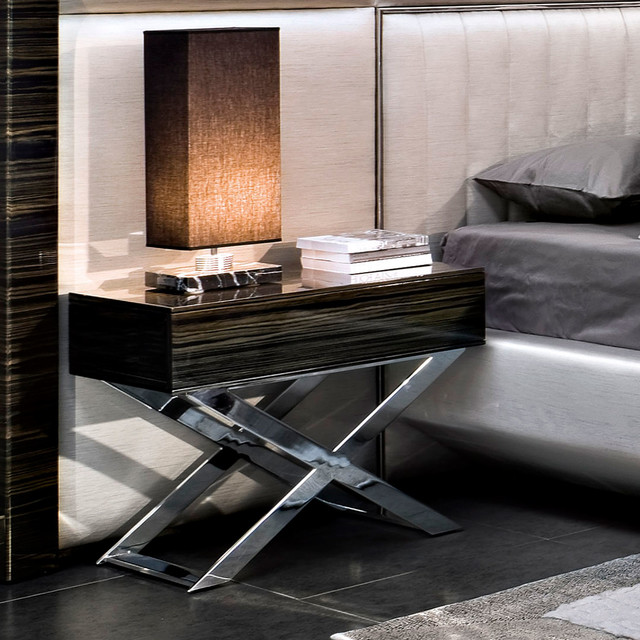 Knight Nightstand Capital Decor Contemporary Nightstands And