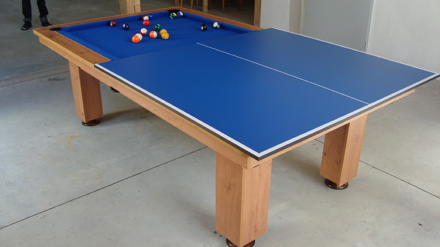 BILLARD TABLE WITH TOP for fun,eat and learn modern-dining-tables