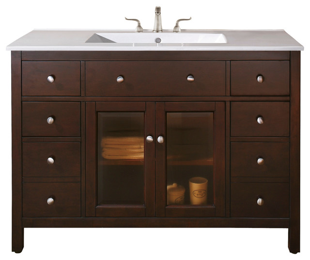 Lexington 48 in. Vanity Combo  Contemporary  Bathroom 