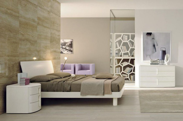 Made in Italy Wood Modern Master Bedroom - Contemporary - Beds - cedar ...