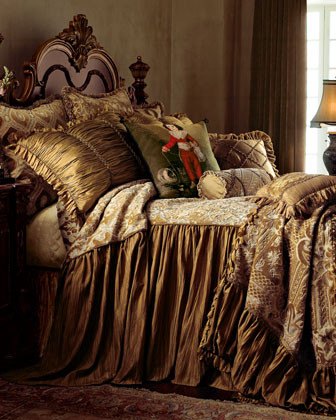 Velvet Couture Savannah Bed Linens Savanna Skirted ...