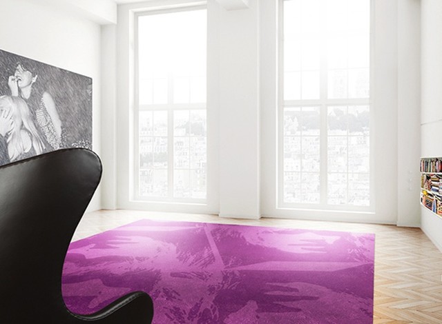Purple is hot contemporary