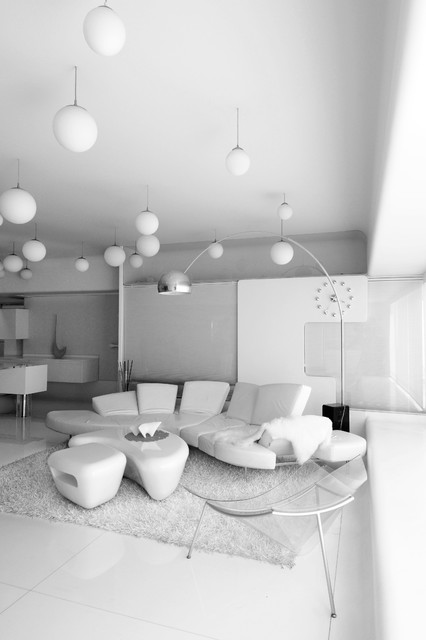 High end residential project at Juhu. modern living room