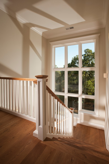 Custom Home Build - Portola Valley traditional staircase