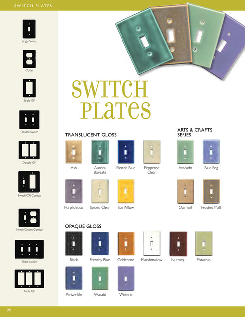 Ceramic Switchplates