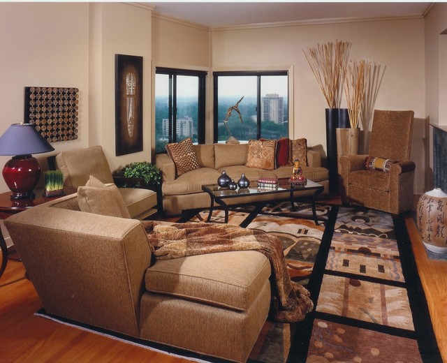 Asian Inspired Living Rooms 56