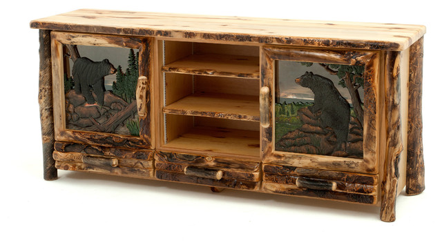 Rustic Log Cabin Furniture - Rustic - other metro - by Woodland Creek