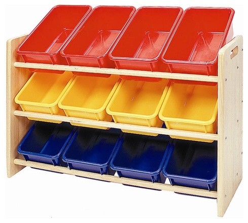 3 tier toy storage