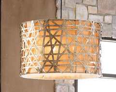 Alita Basketweave Lights contemporary chandeliers
