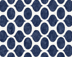 Opaque Blue Cutsom Rug modern rugs
