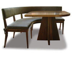 Neto Booth eclectic dining benches