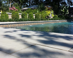 black vinyl pool liner