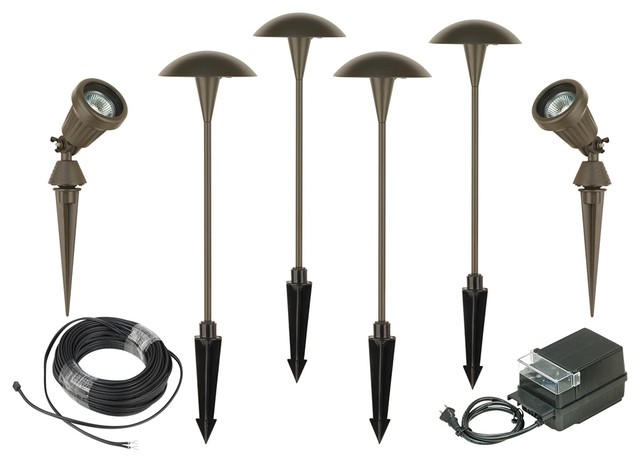 low voltage landscape lighting kits