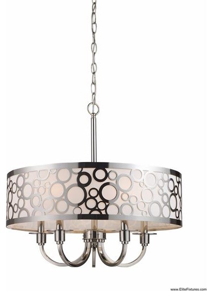 Elk Lighting 31026/5 5 Light Chandelier Retrovia Collection contemporary-chandeliers