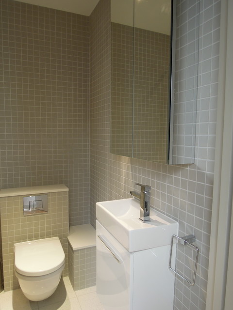 Small bathrooms - modern - bathroom - london - by Slightly Quirky Ltd