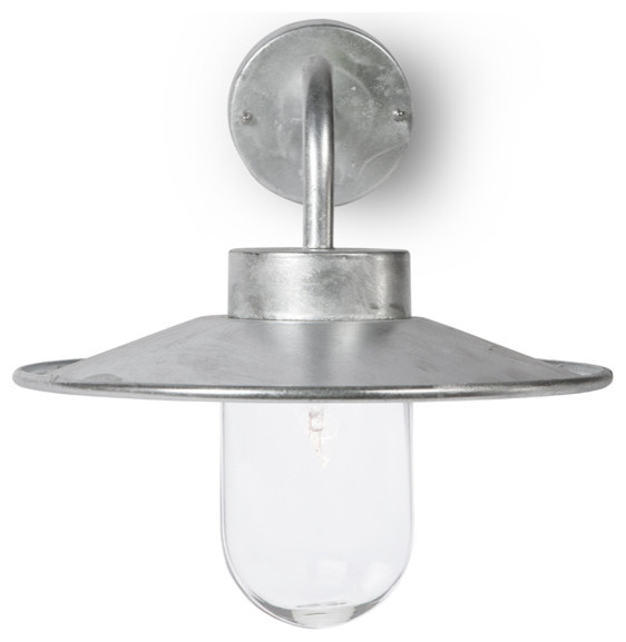Fleet Outdoor Light Zinc Industriel Luminaire Éxtérieur et Applique par Cox & Cox