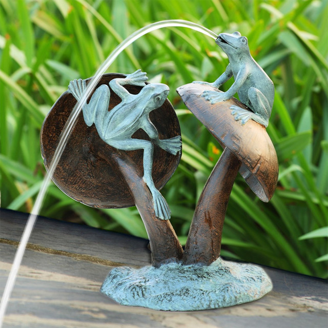 Outdoor Frog Water Fountains 20