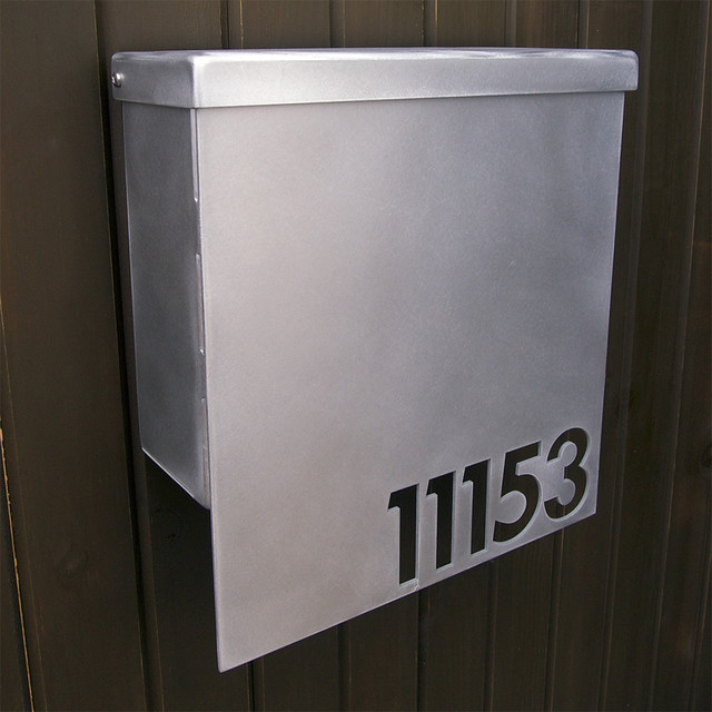 Address Plaques Industrial Mailboxes indianapolis by Moda Industria