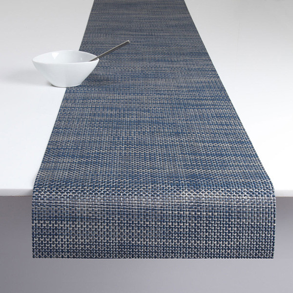 Chilewich Basketweave Table Runner Contemporary Tablecloths by