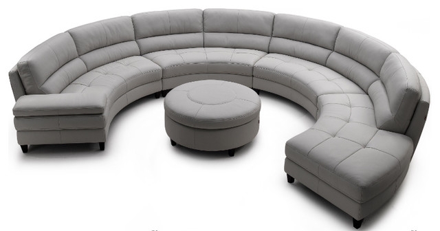 Half Round Sectional Sofa