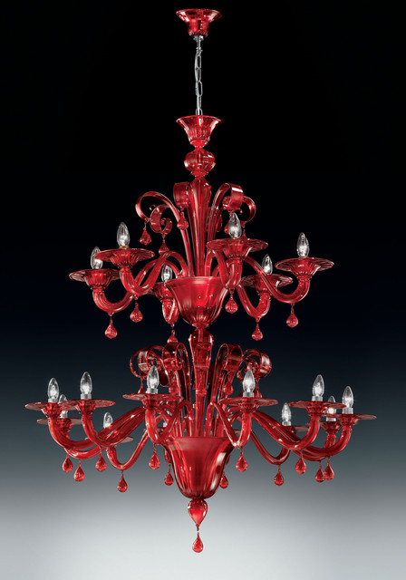 Venezia Collection, Murano glass chandeliers. modern 