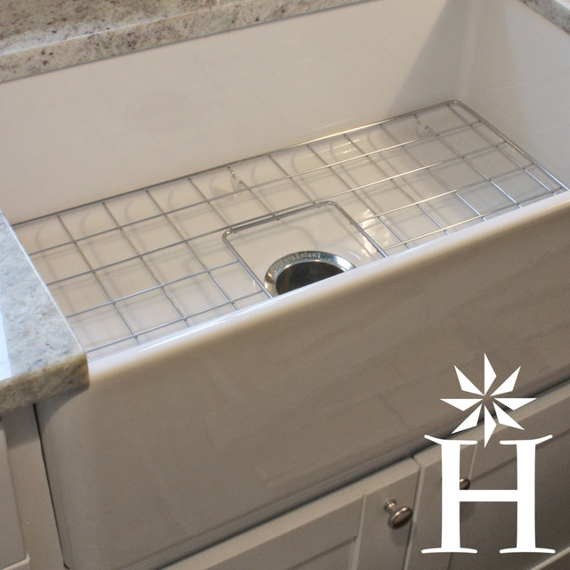 Collection 30-inch Single Bowl Fireclay Farmhouse Kitchen Sink ...