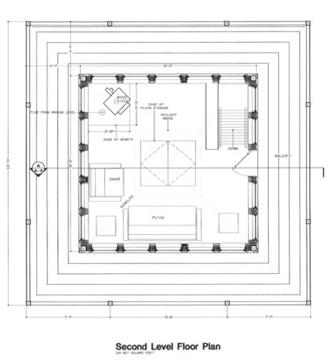 Fire Tower Cabin Floor Plans