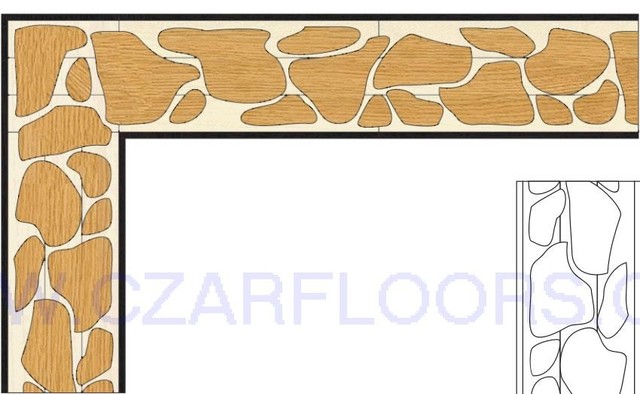 Wood Floor Borders Collection wood-flooring