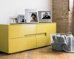 Latitude Grellow Low Dresser CB2 contemporary dressers chests and bedroom armoires