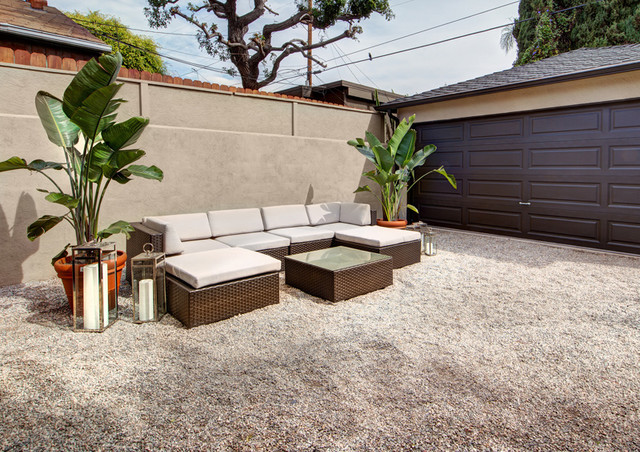 West Hollywood Traditional mediterranean-patio
