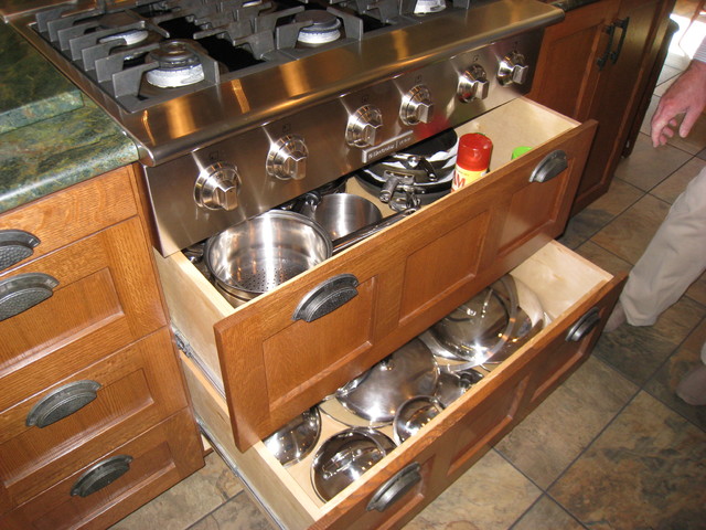 Kitchen Pot Drawer Cabinet