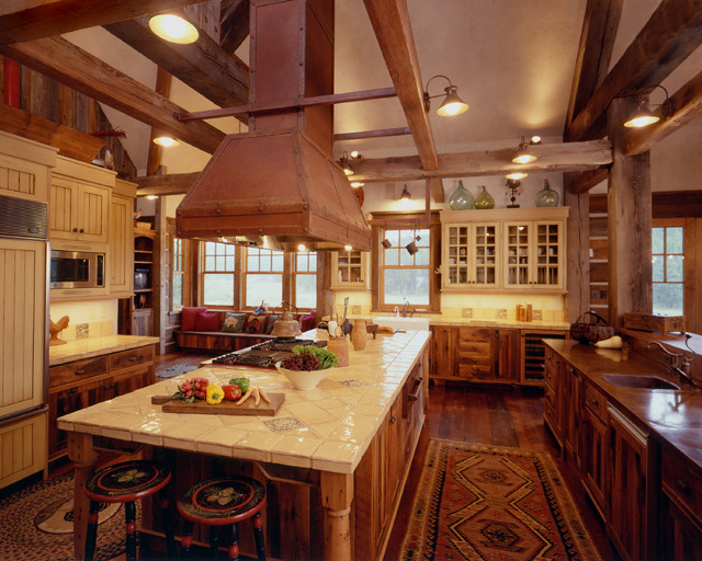 Rustic Western Kitchen Designs