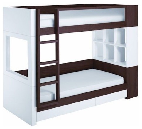 Nurseryworks - Duet Bunk Bed w/ Storage - Contemporary - Bunk Beds ...