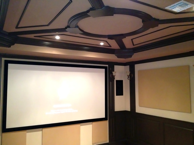 Custom Home Theaters & Media Rooms contemporary