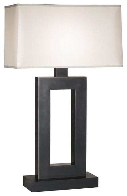 Contemporary Jerry Bronze Table Lamp - contemporary - table lamps ...