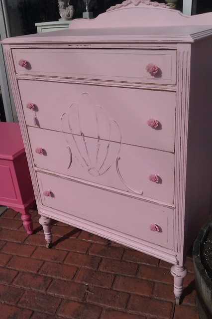 antique dresser shabby chic distressed pink by www antique dresser shabby chic distressed pink by www
